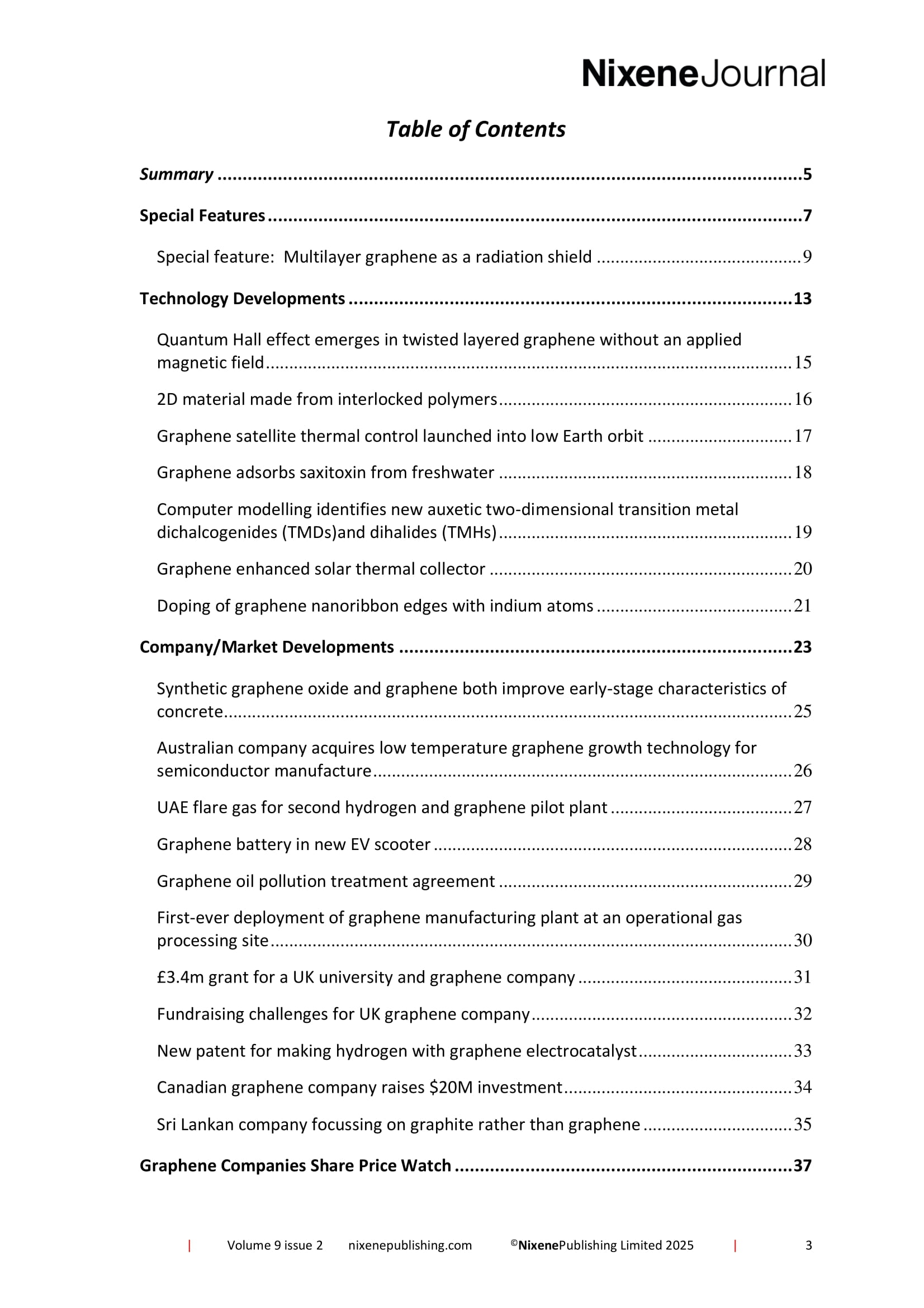 Nixene Journal v9 i2 (Contents_web)-1